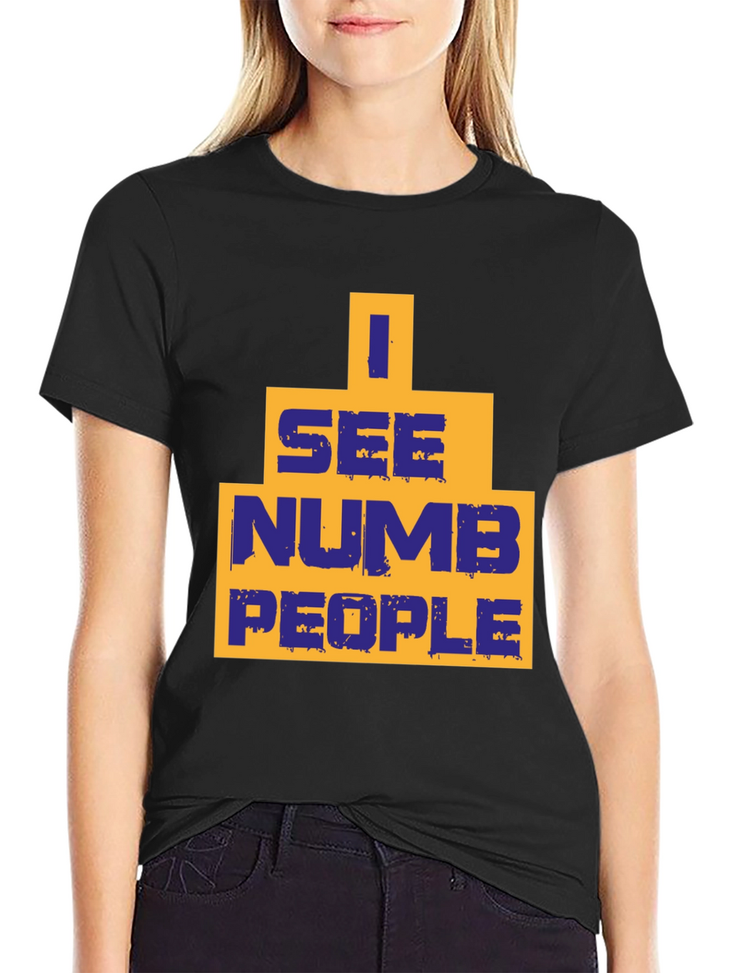 I See Numb People T-Shirt - Graphic Tee