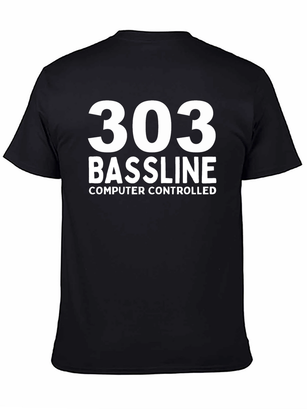 303 Bassline Computer Controlled T-Shirt - Black