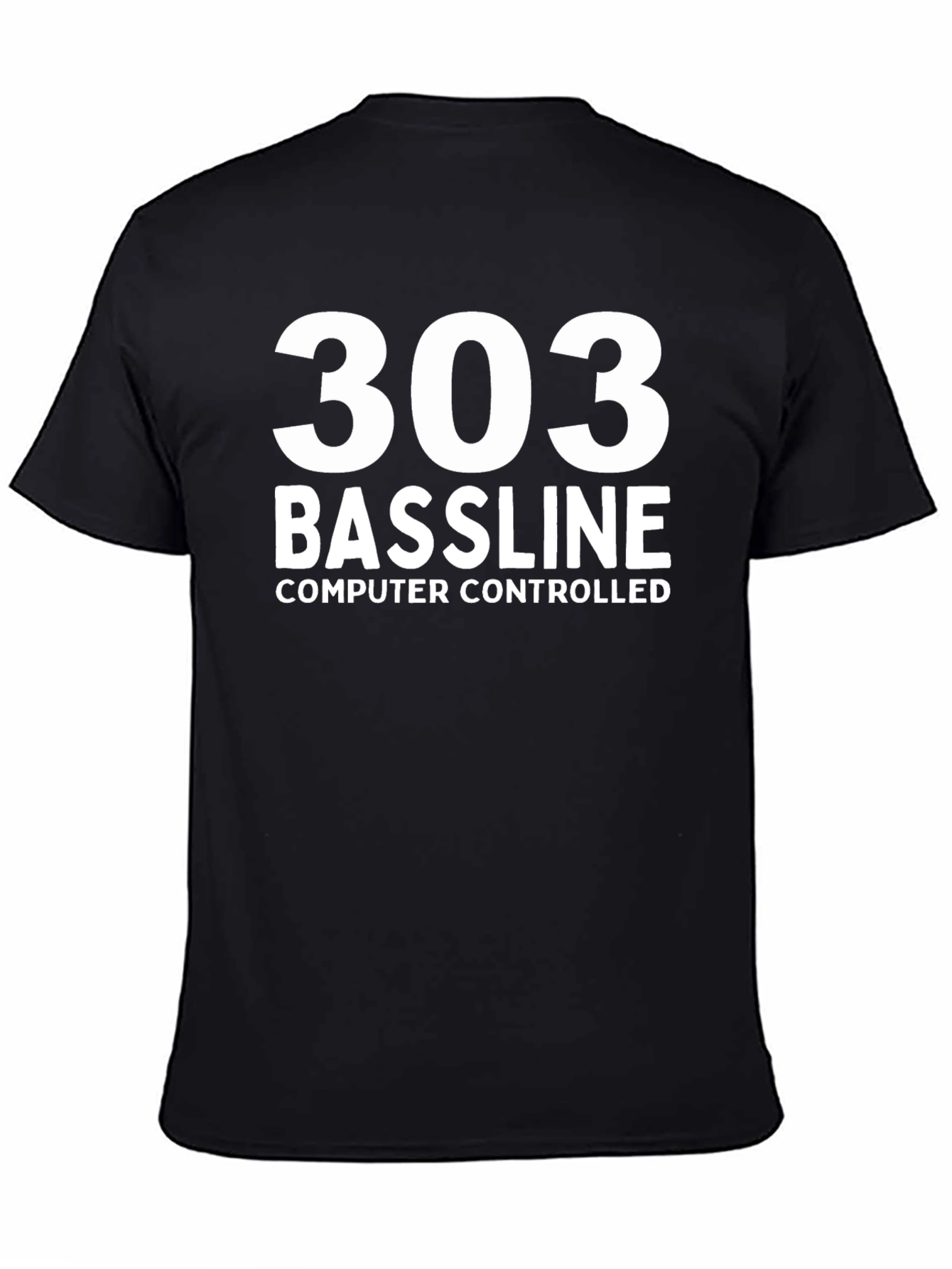 303 Bassline Computer Controlled T-Shirt - Black