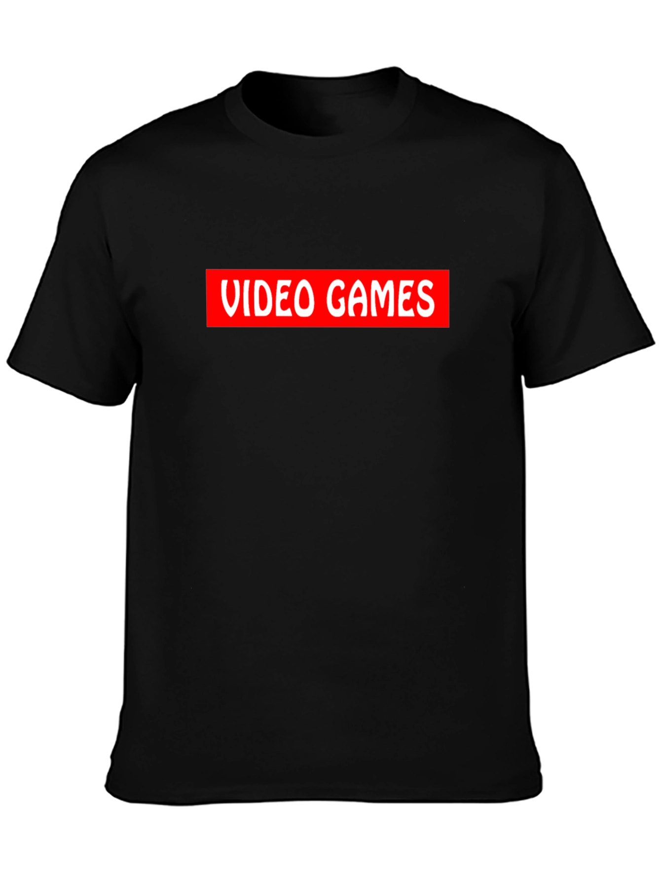 Video Games Graphic Tee - Black