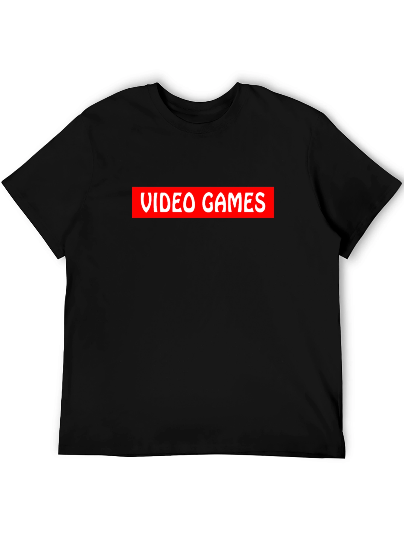 Video Games Graphic Tee - Black