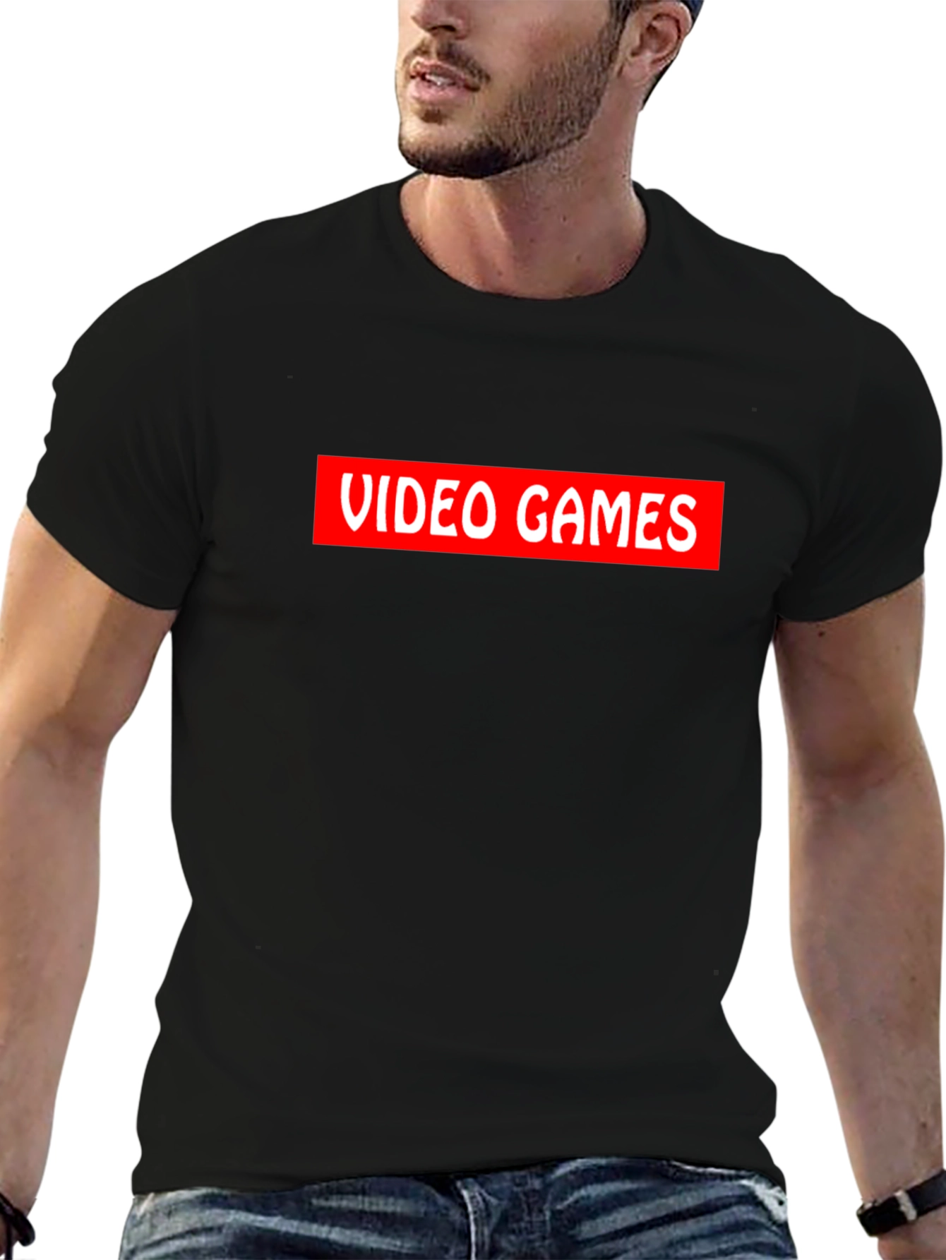 Video Games Graphic Tee - Black