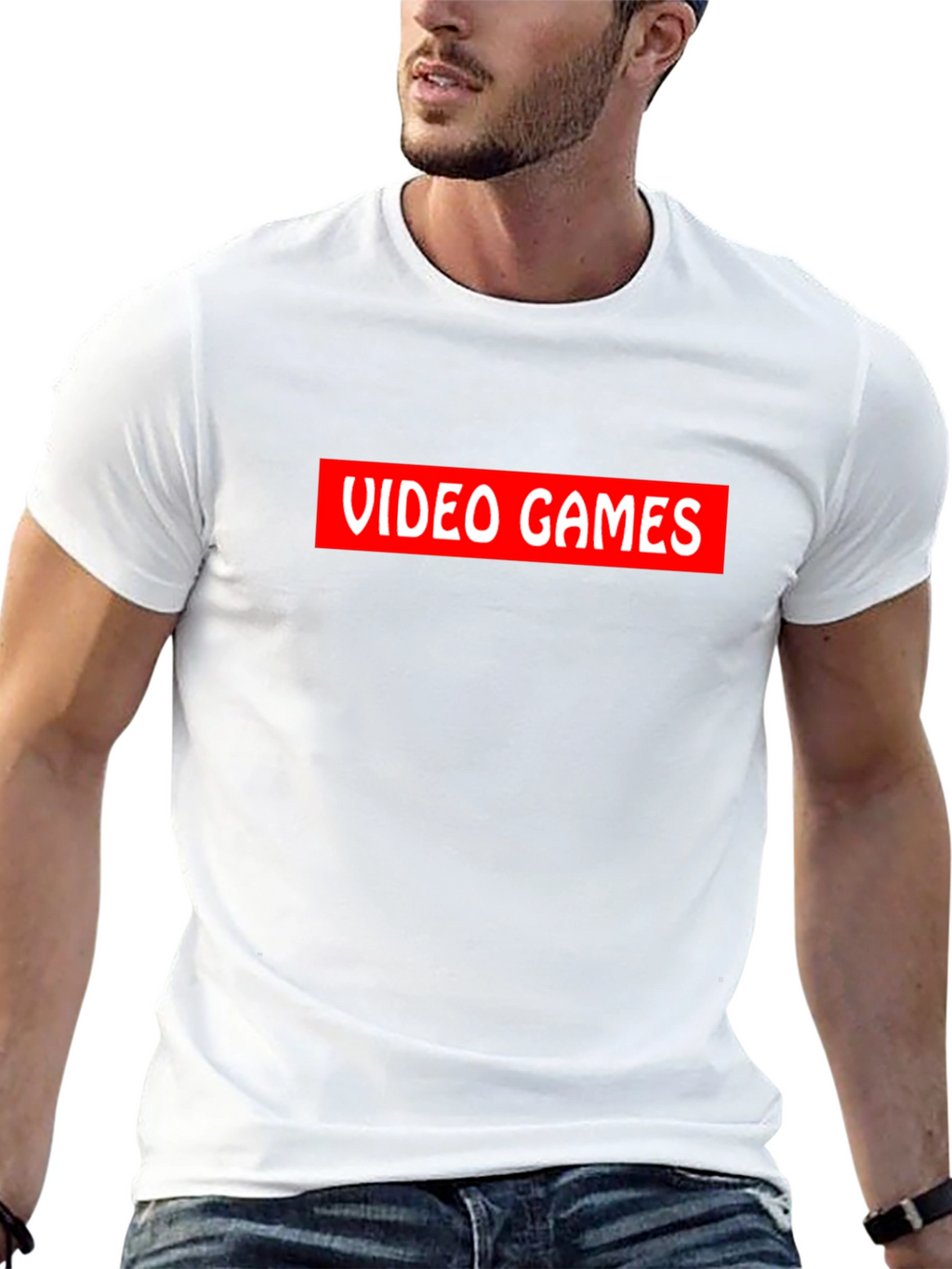 Video Games Graphic Tee - Black
