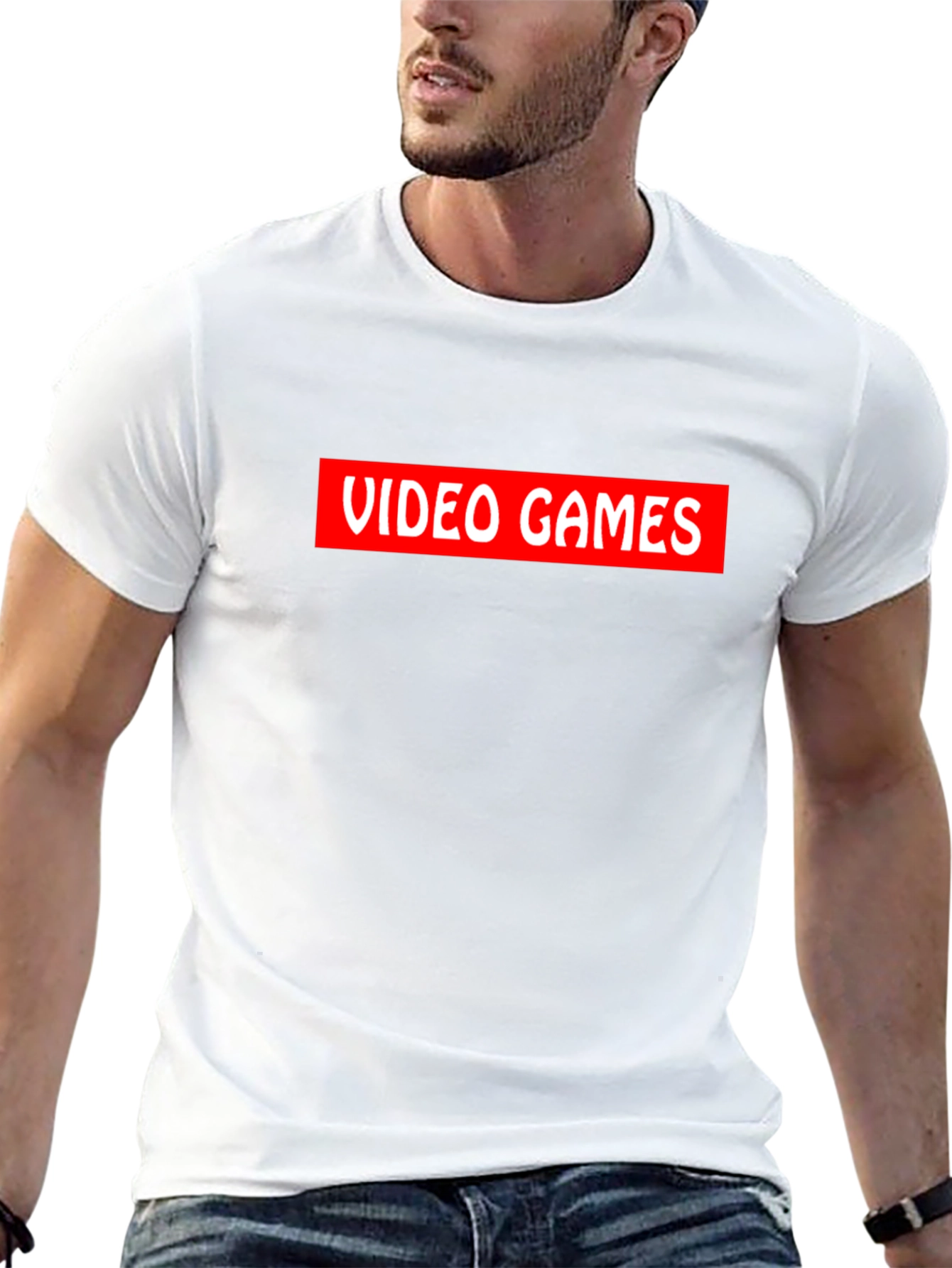 Video Games Graphic Tee - Black