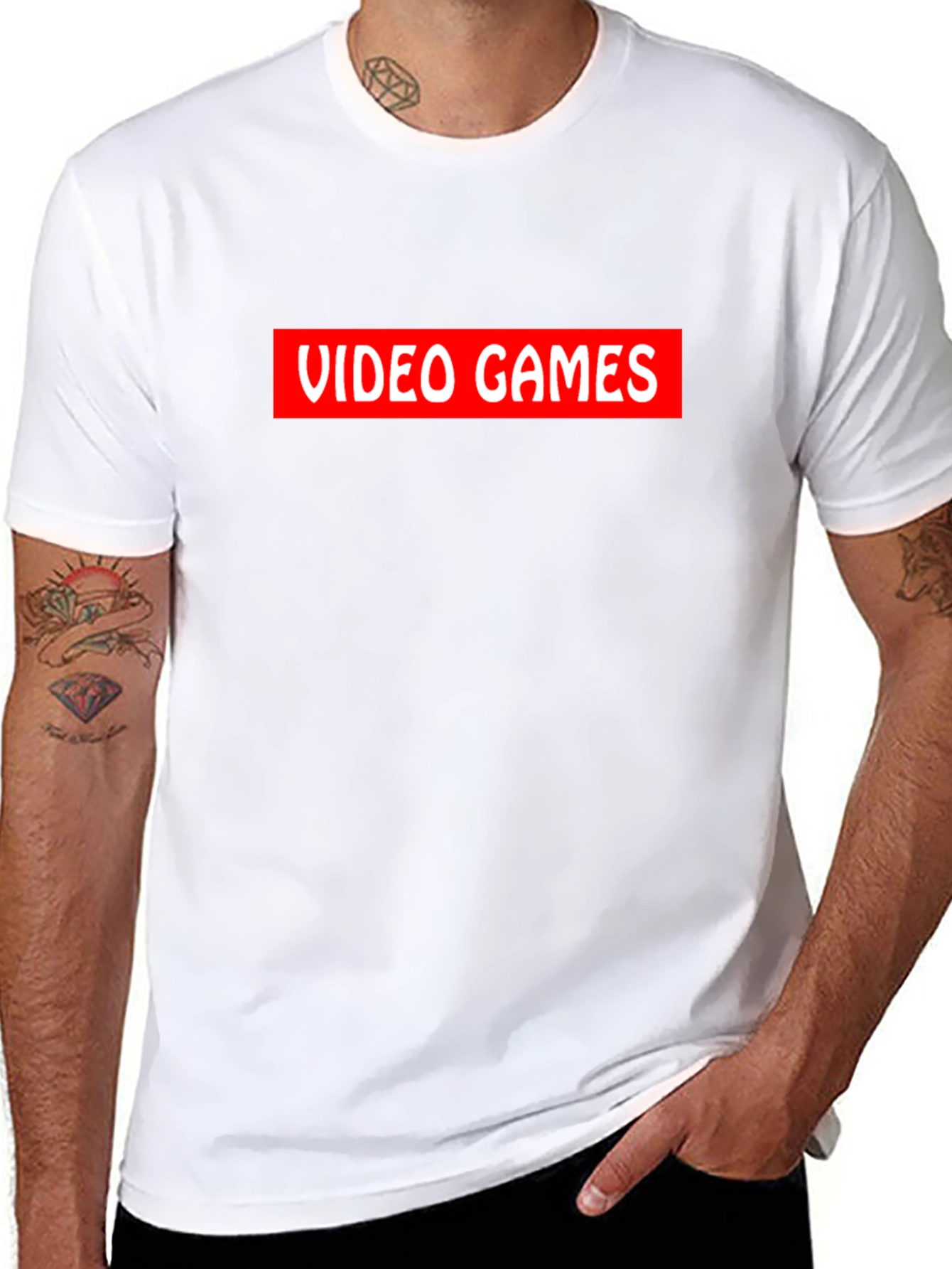 Video Games Graphic Tee - Black