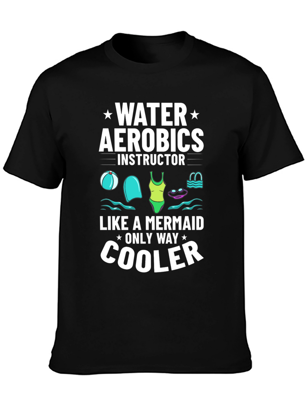Water Aerobics Instructor Graphic Tee