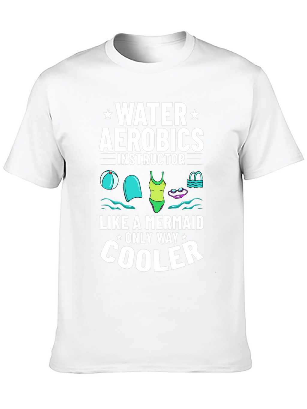 Water Aerobics Instructor Graphic Tee
