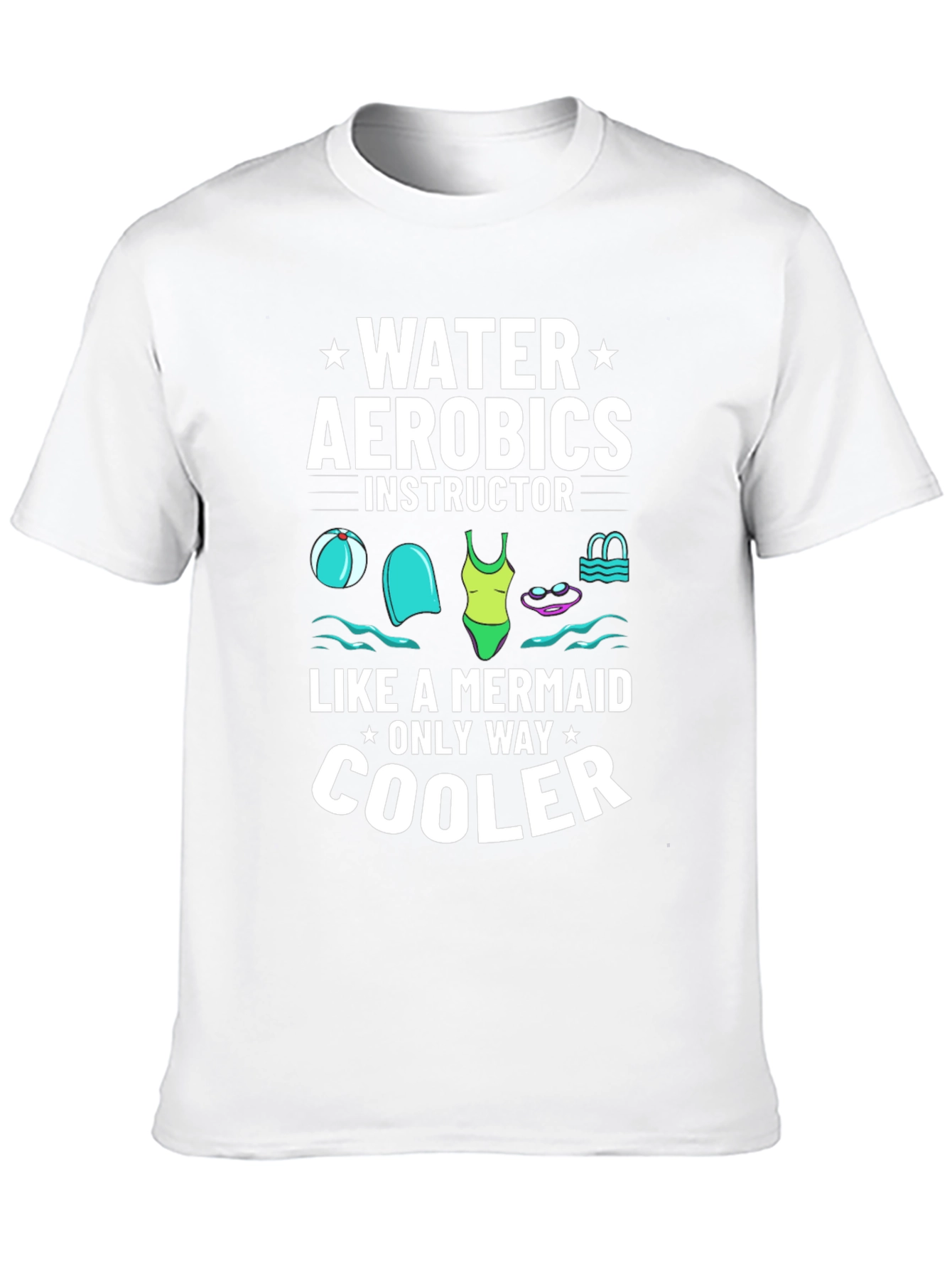 Water Aerobics Instructor Graphic Tee