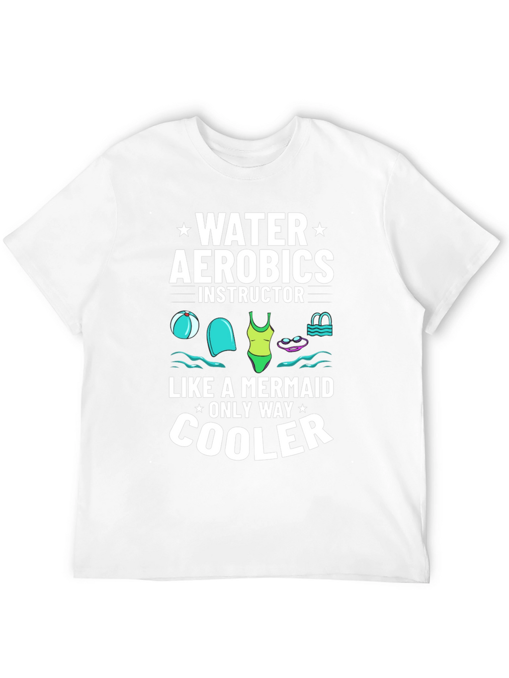 Water Aerobics Instructor Graphic Tee