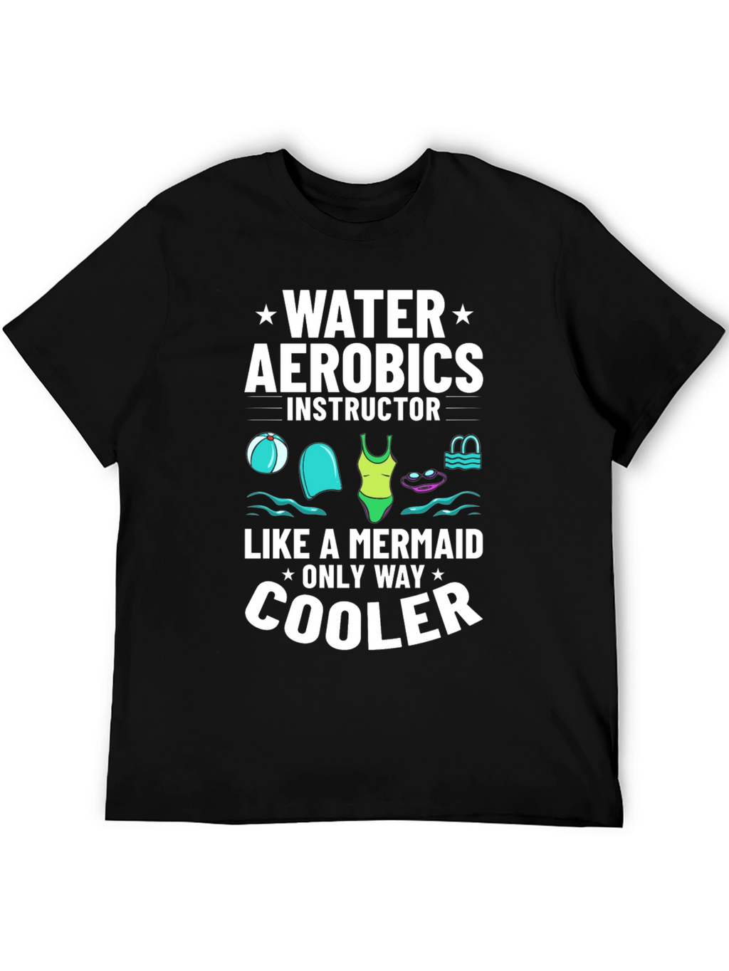 Water Aerobics Instructor Graphic Tee