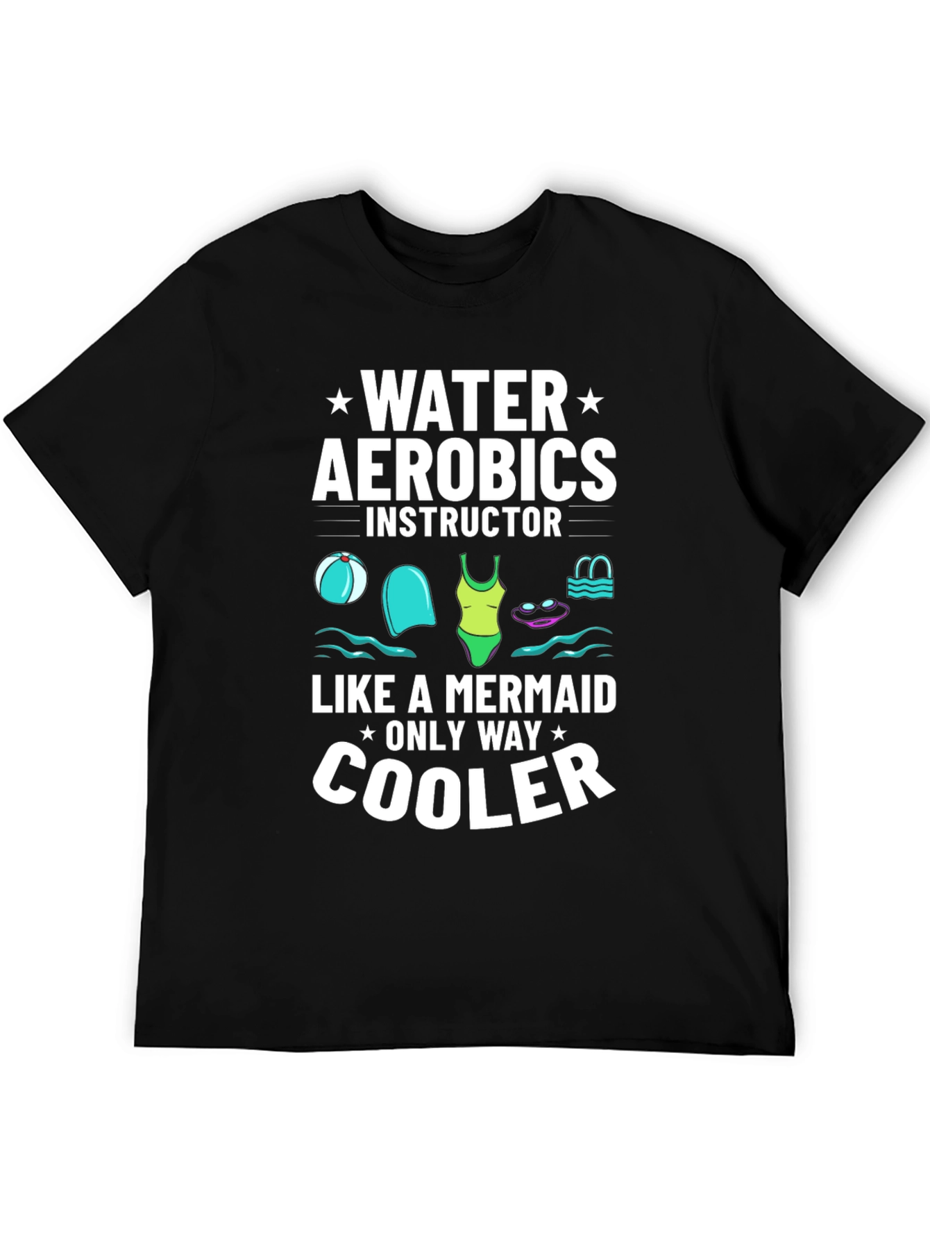 Water Aerobics Instructor Graphic Tee