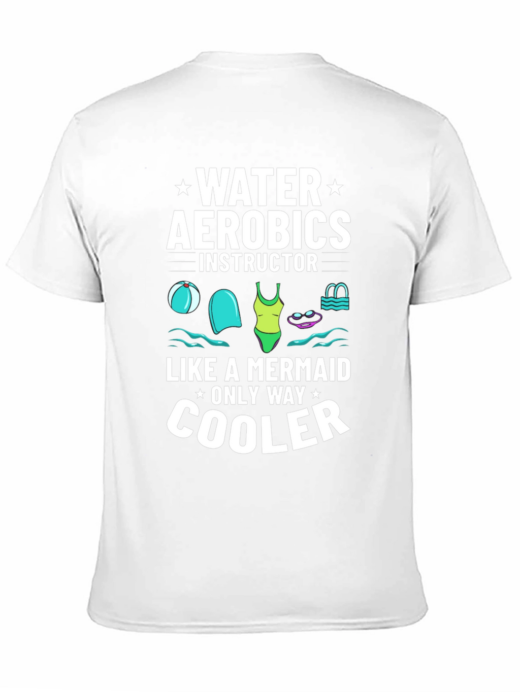 Water Aerobics Instructor Graphic Tee
