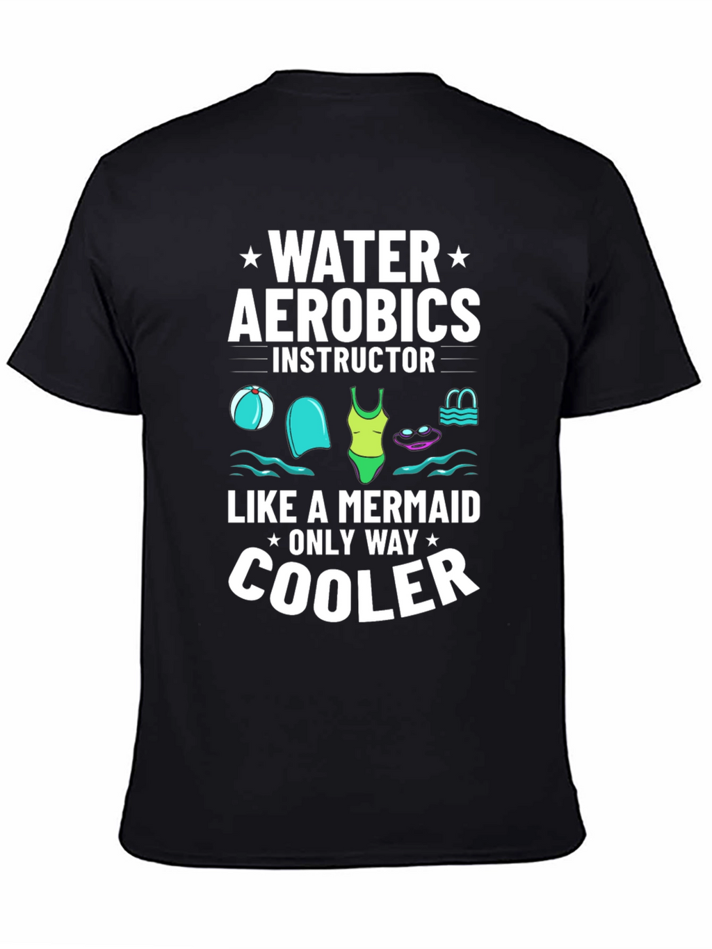 Water Aerobics Instructor Graphic Tee