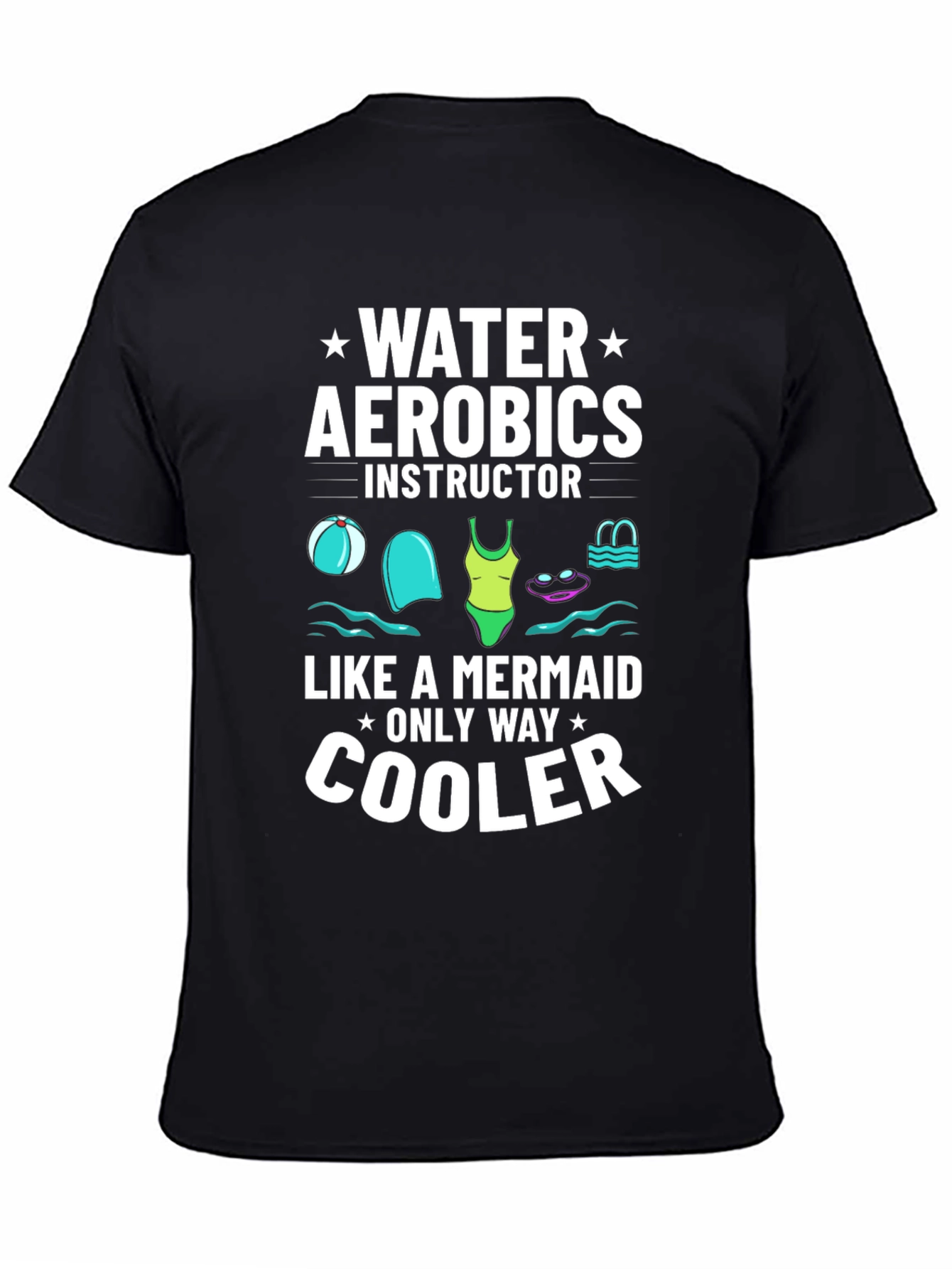 Water Aerobics Instructor Graphic Tee
