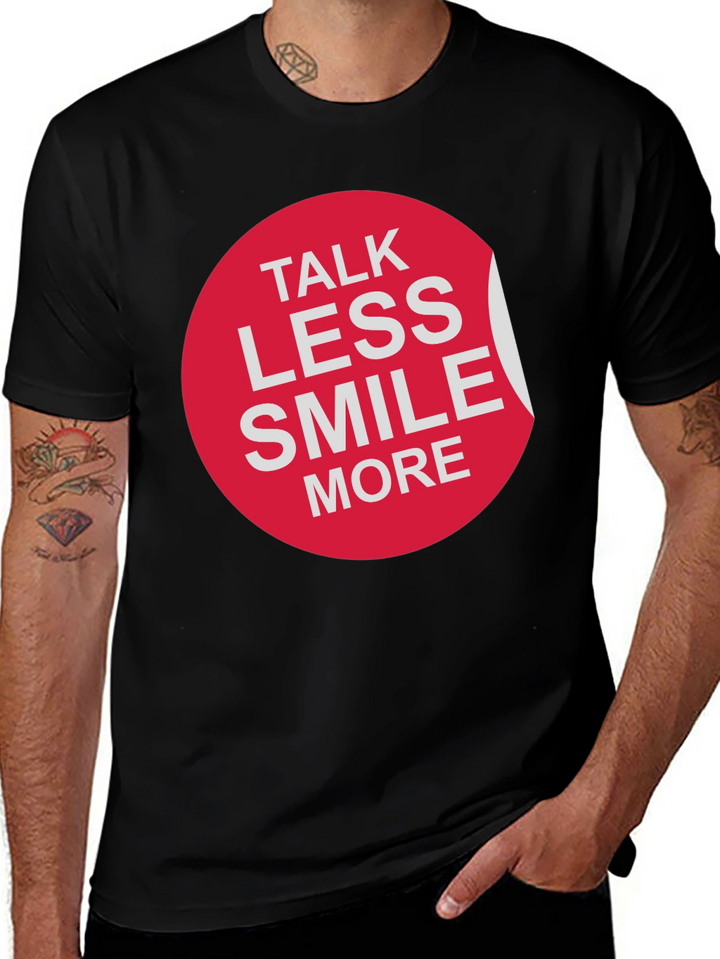 Talk Less Smile More Graphic Tee
