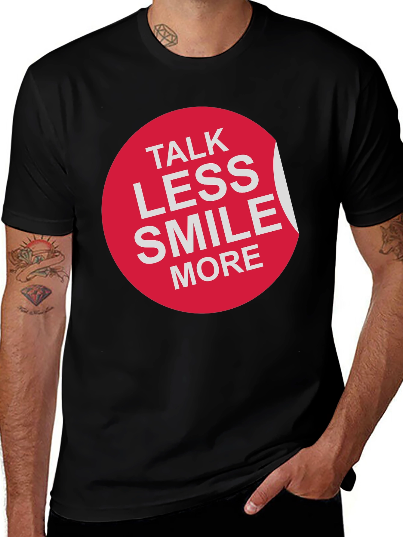 Talk Less Smile More Graphic Tee