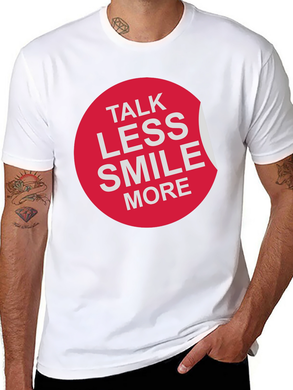 Talk Less Smile More Graphic Tee
