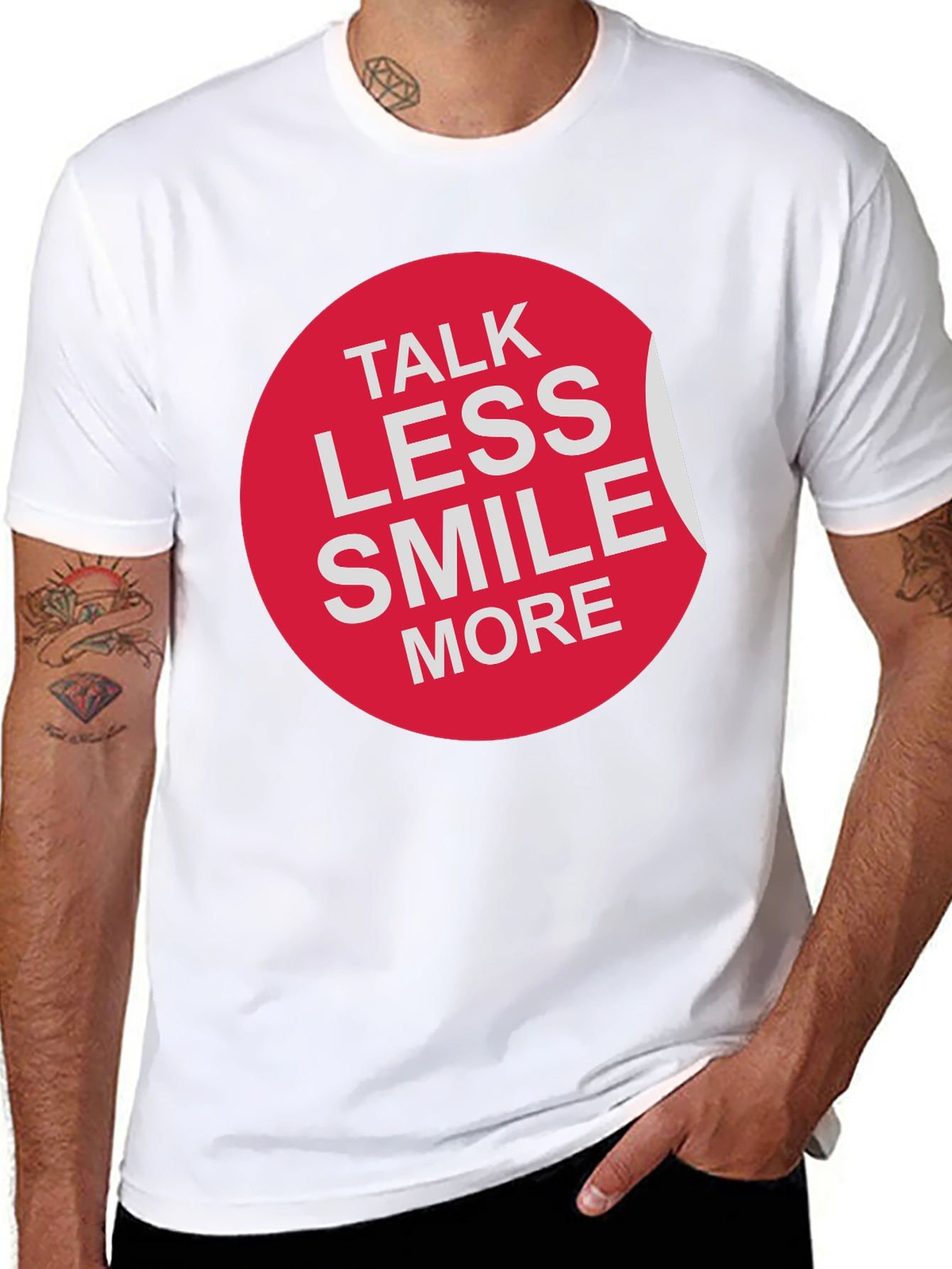 Talk Less Smile More Graphic Tee