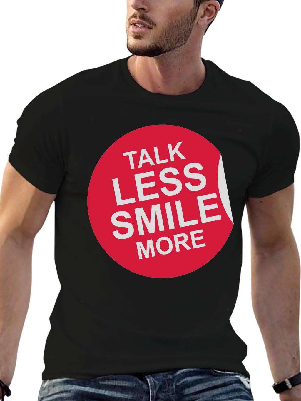 Talk Less Smile More Graphic Tee