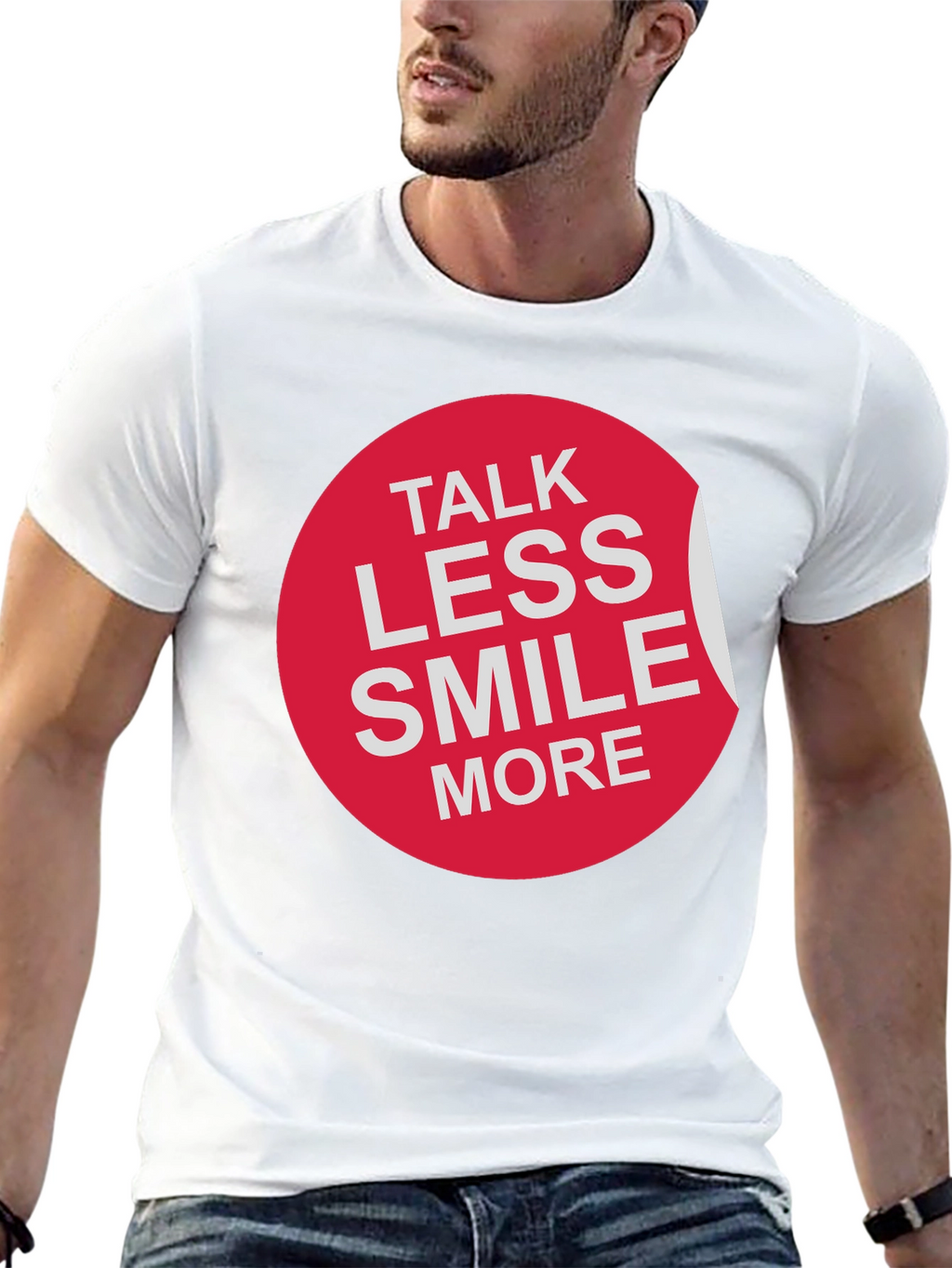 Talk Less Smile More Graphic Tee