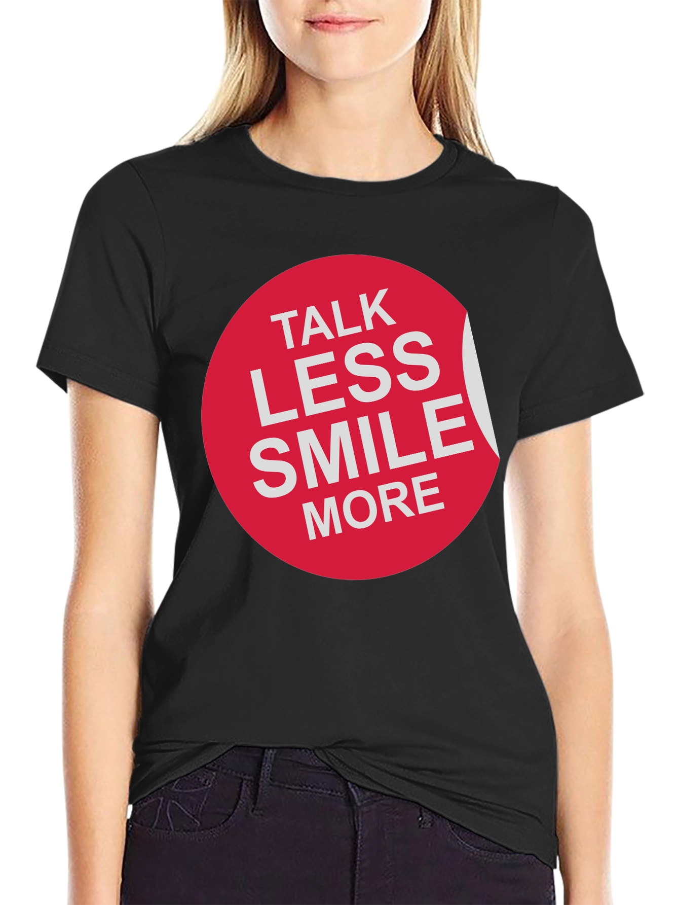 Talk Less Smile More Graphic Tee