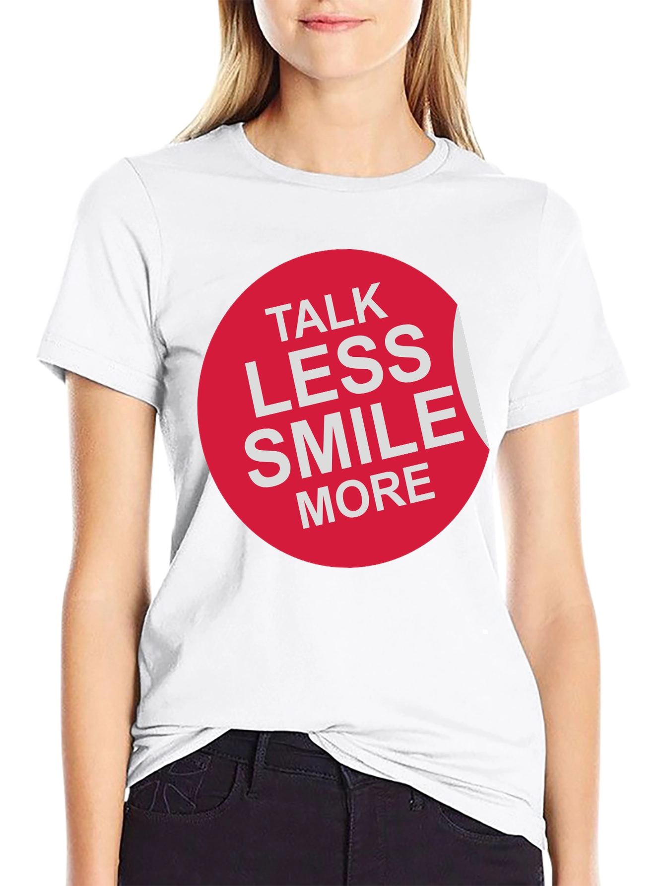 Talk Less Smile More Graphic Tee