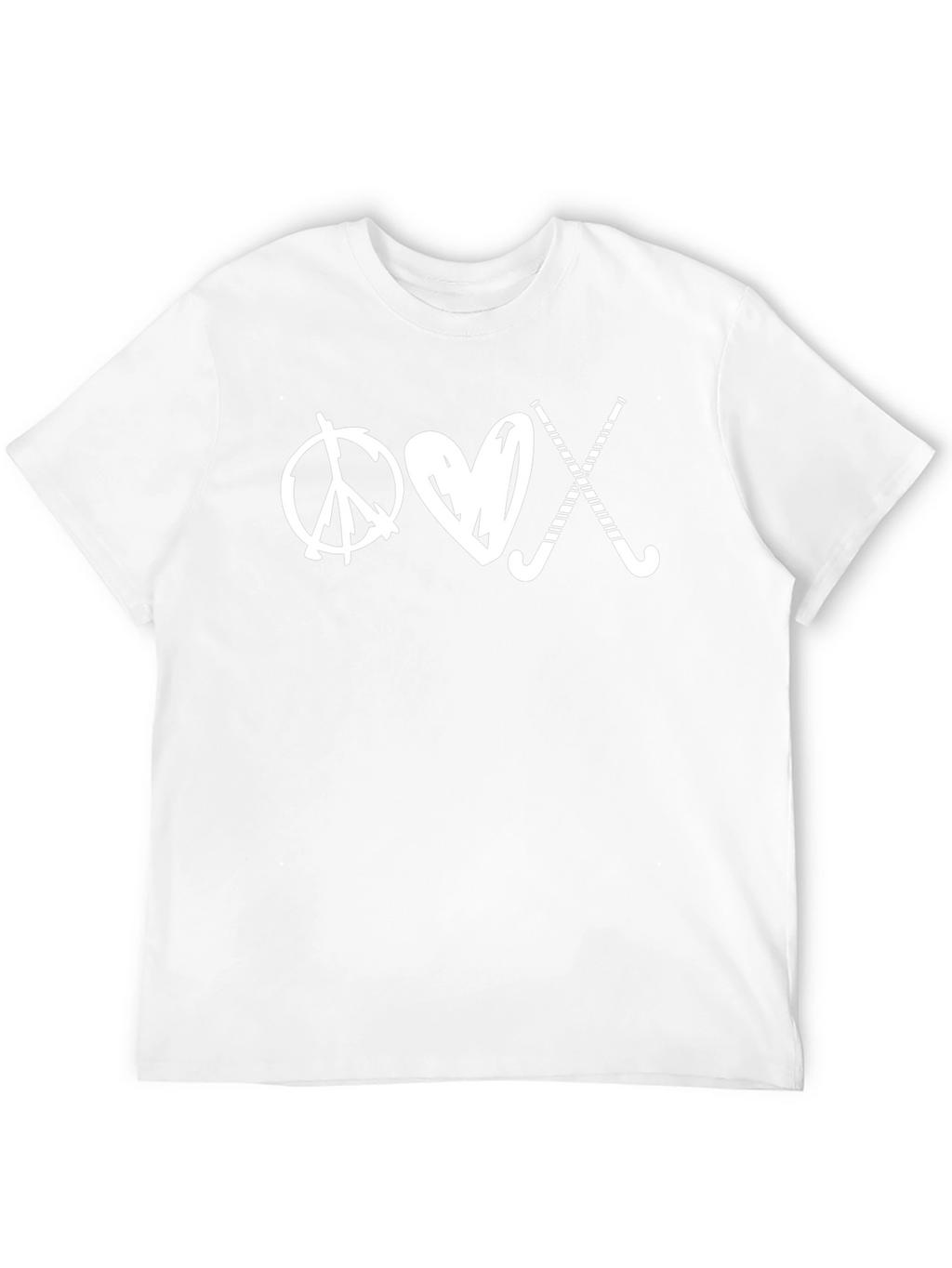 Peace Love Field Hockey T-Shirt