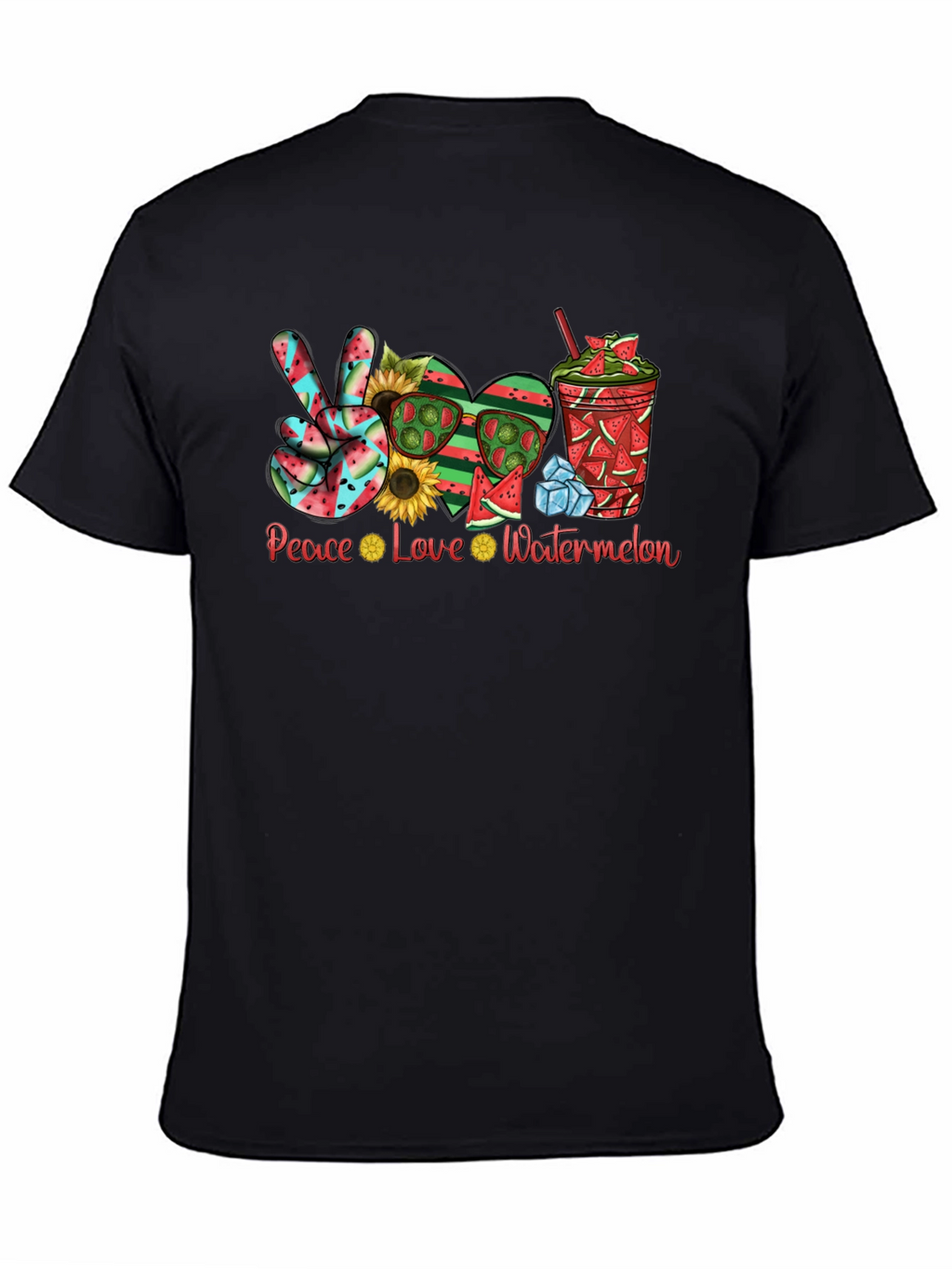 Peace Love Watermelon Graphic Tee