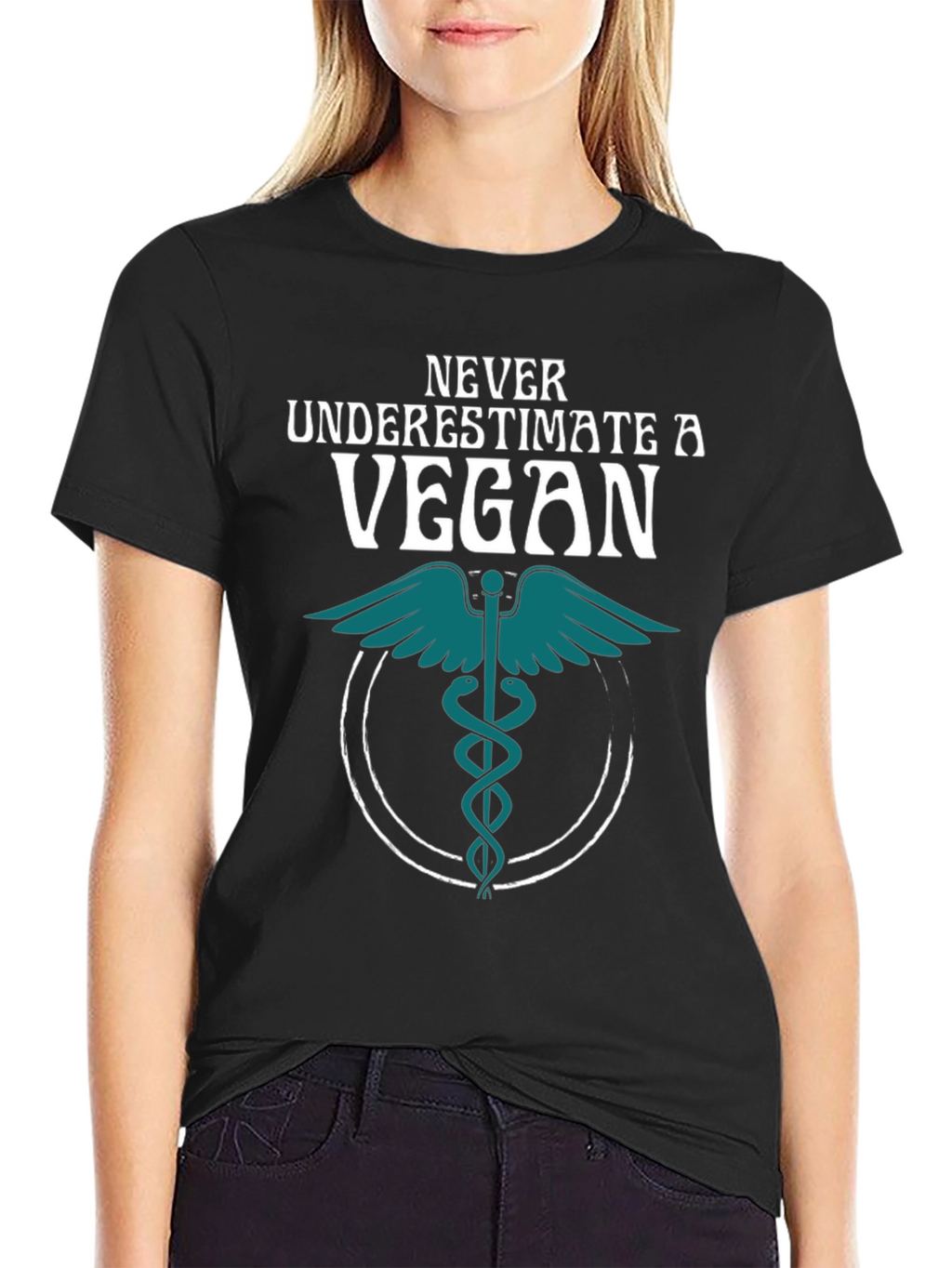 Never Underestimate a Vegan T-Shirt