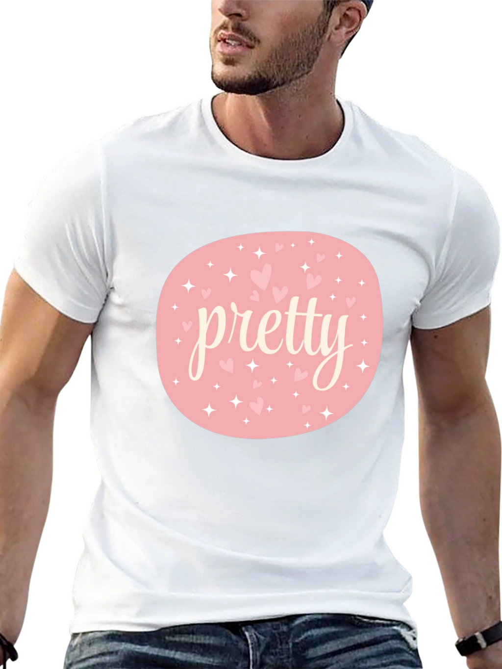 Pretty Graphic T-Shirt - Stylish Casual Wear