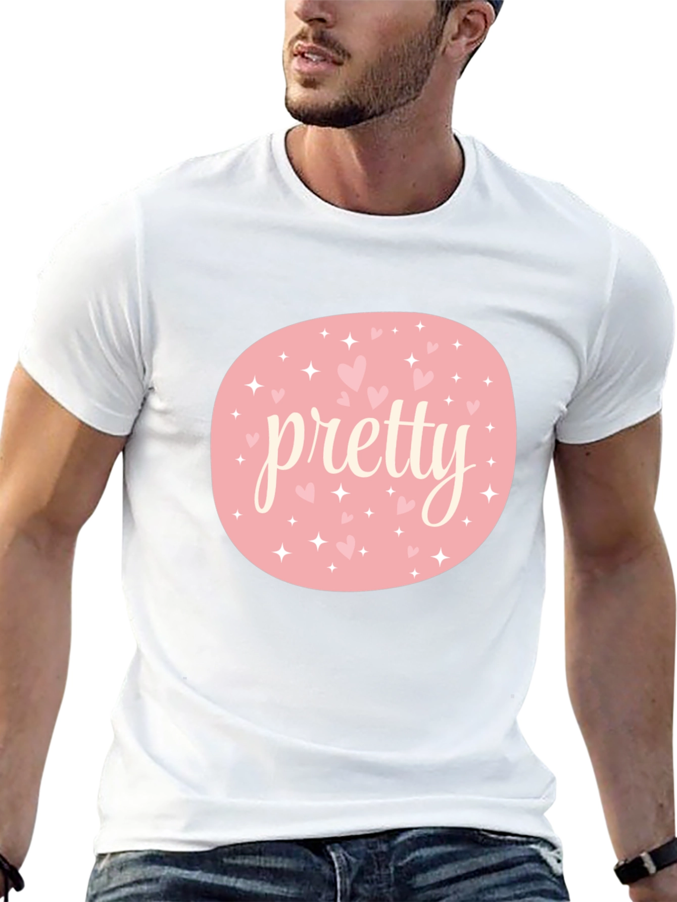Pretty Graphic T-Shirt - Stylish Casual Wear