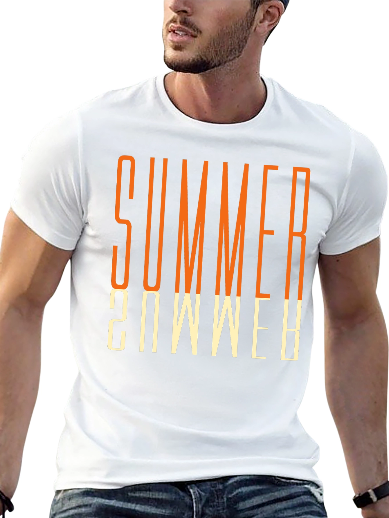 Summer Graphic Tee - Retro Style