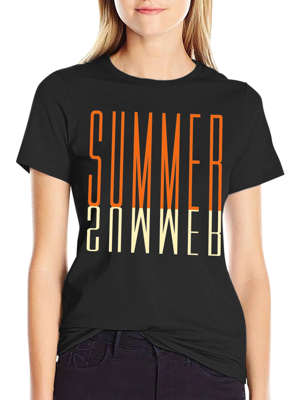 Summer Graphic Tee - Retro Style