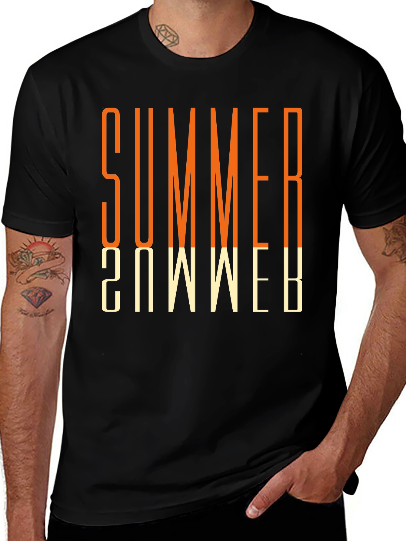 Summer Graphic Tee - Retro Style