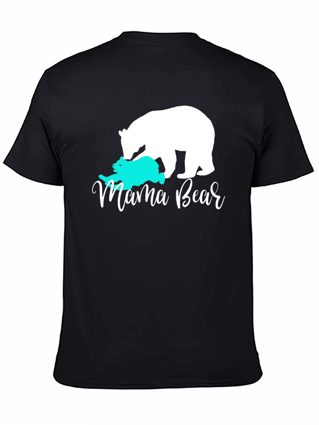 Mama Bear Graphic Tee - Cute Mom T-Shirt