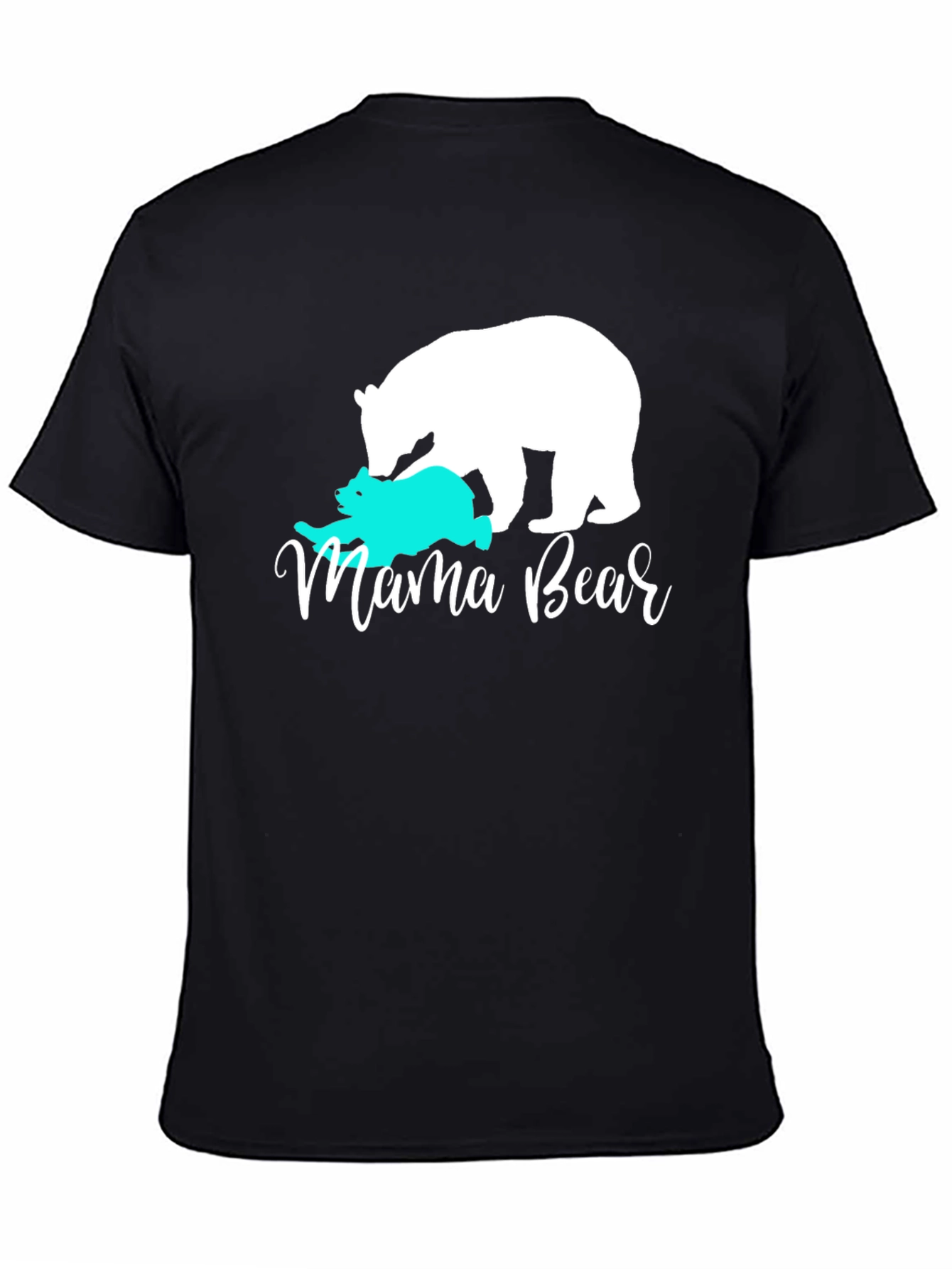 Mama Bear Graphic Tee - Cute Mom T-Shirt
