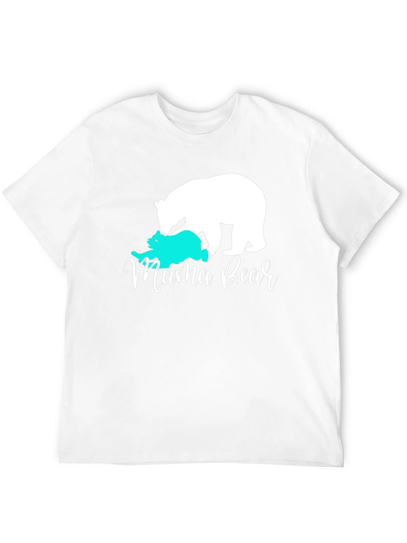 Mama Bear Graphic Tee - Cute Mom T-Shirt