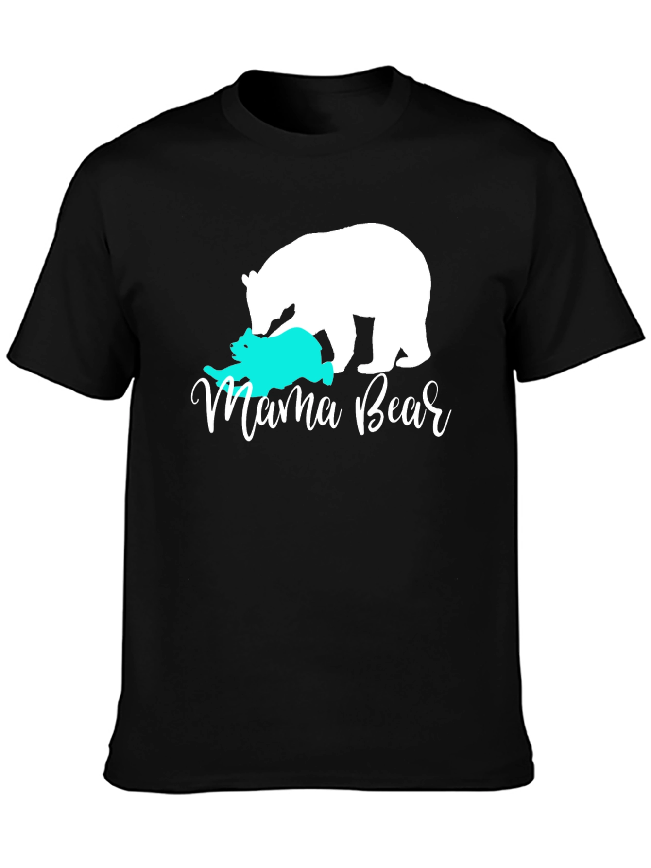 Mama Bear Graphic Tee - Cute Mom T-Shirt