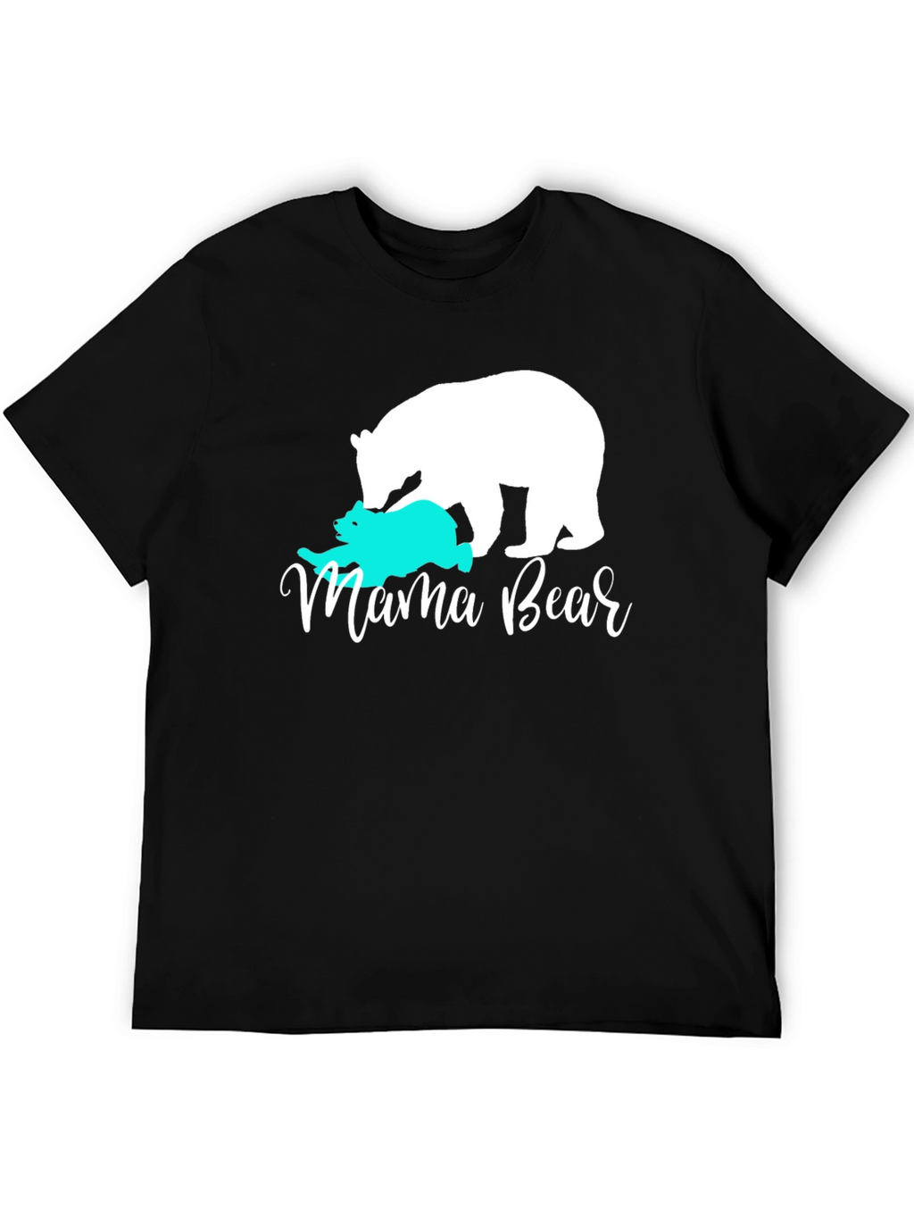 Mama Bear Graphic Tee - Cute Mom T-Shirt