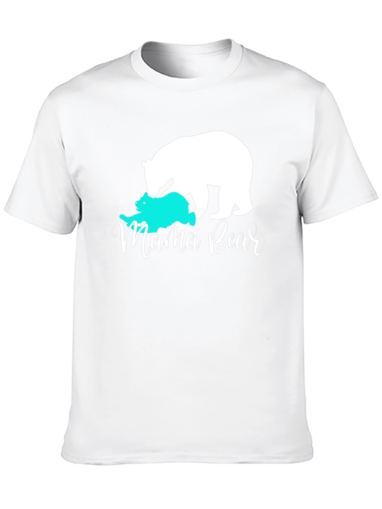 Mama Bear Graphic Tee - Cute Mom T-Shirt