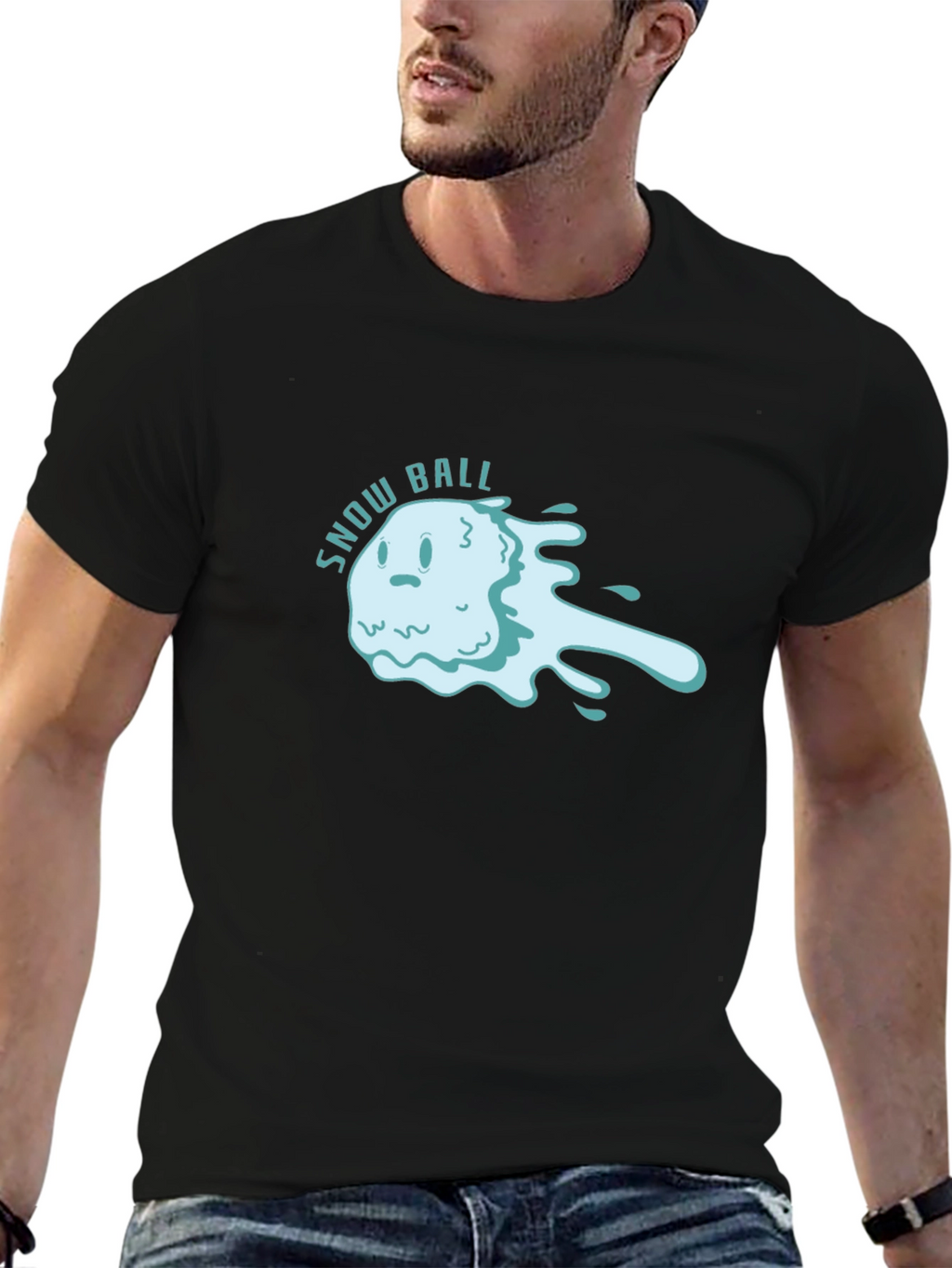 Snow Ball T-Shirt - Fun Graphic Tee