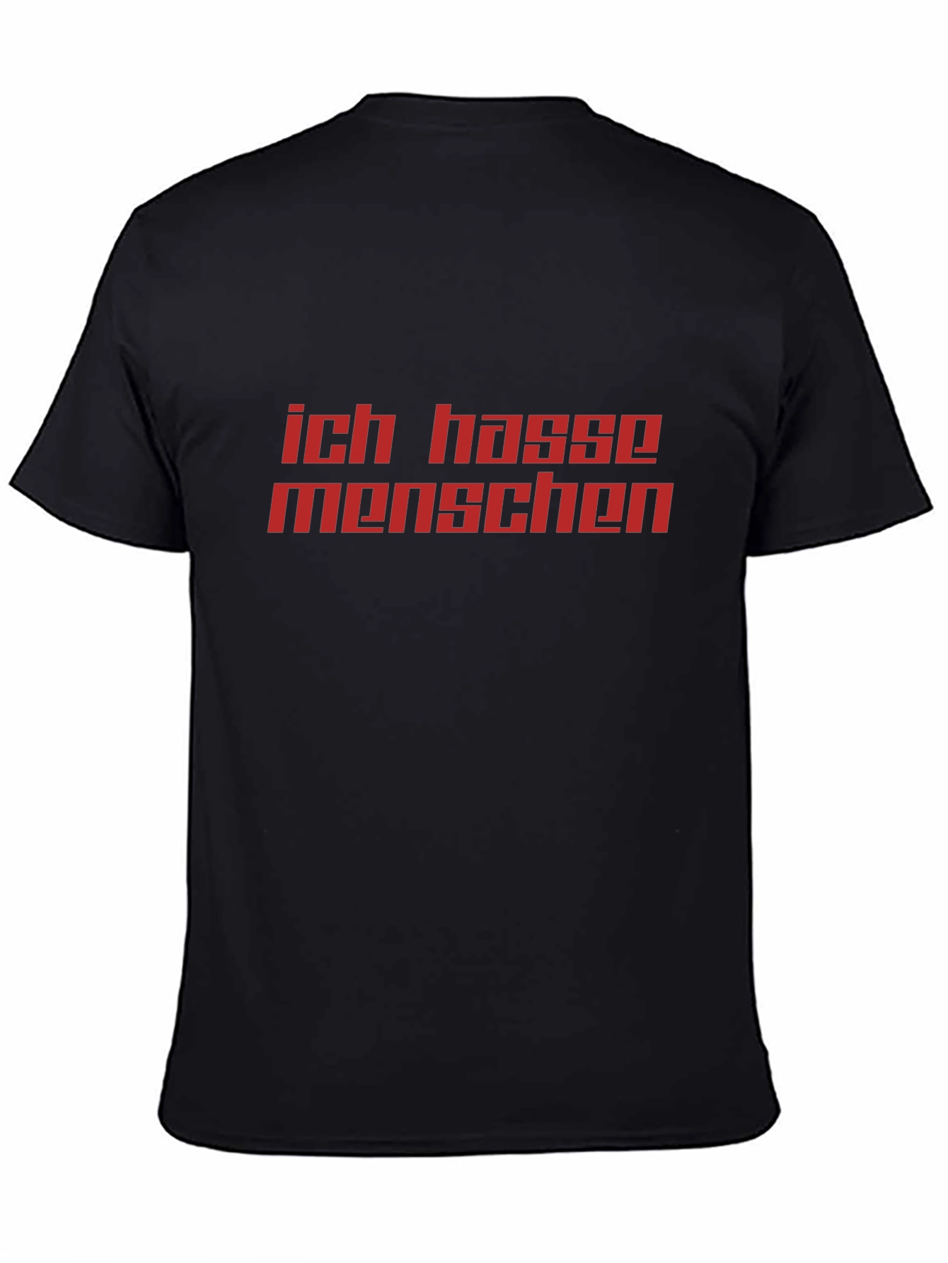 Ich Hasse Menschen Graphic Tee - Anti-Social T-Shirt
