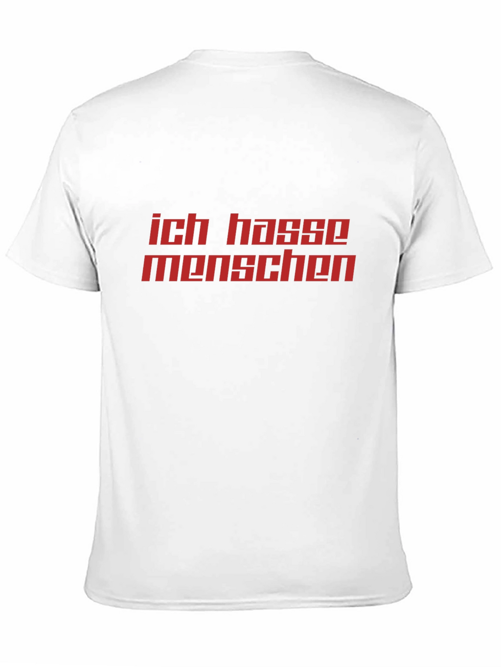 Ich Hasse Menschen Graphic Tee - Anti-Social T-Shirt