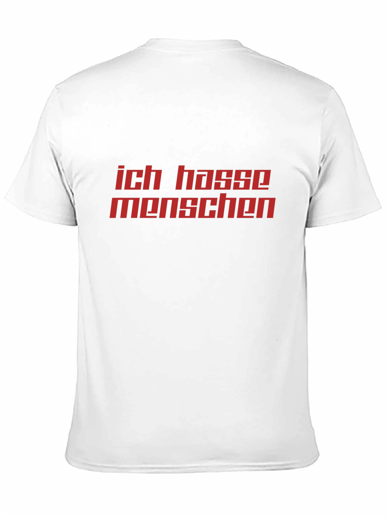 Ich Hasse Menschen Graphic Tee - Anti-Social T-Shirt