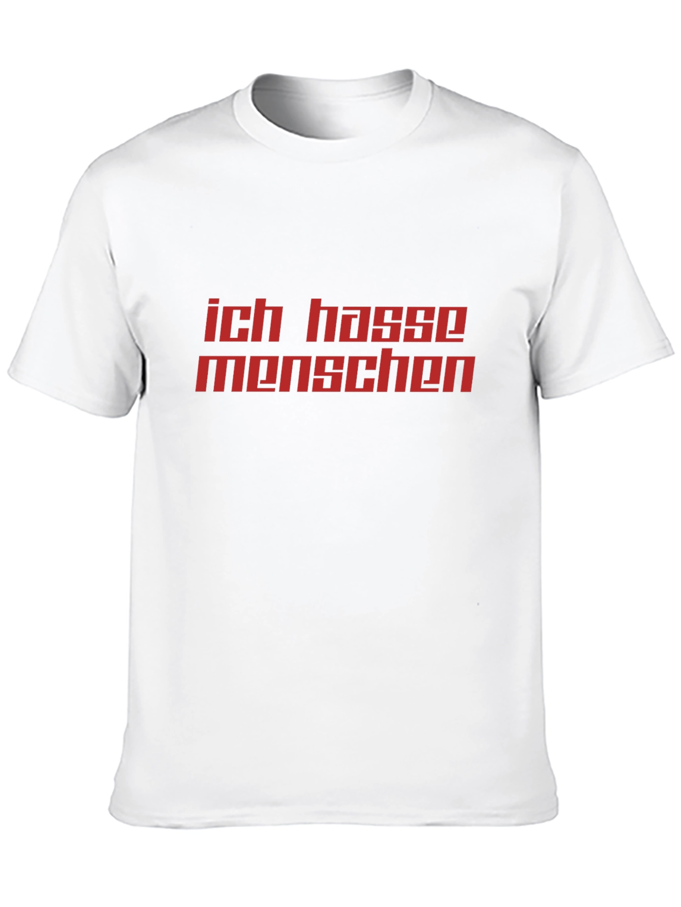 Ich Hasse Menschen Graphic Tee - Anti-Social T-Shirt