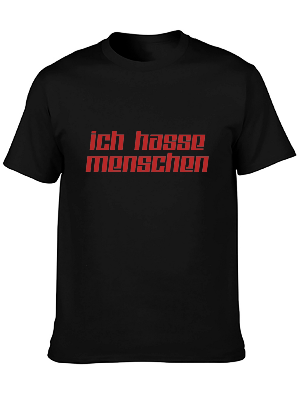 Ich Hasse Menschen Graphic Tee - Anti-Social T-Shirt
