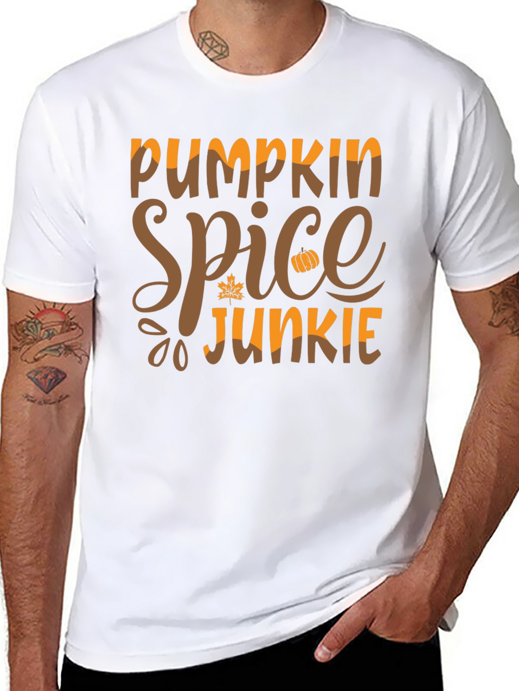 Pumpkin Spice Junkie Graphic Tee