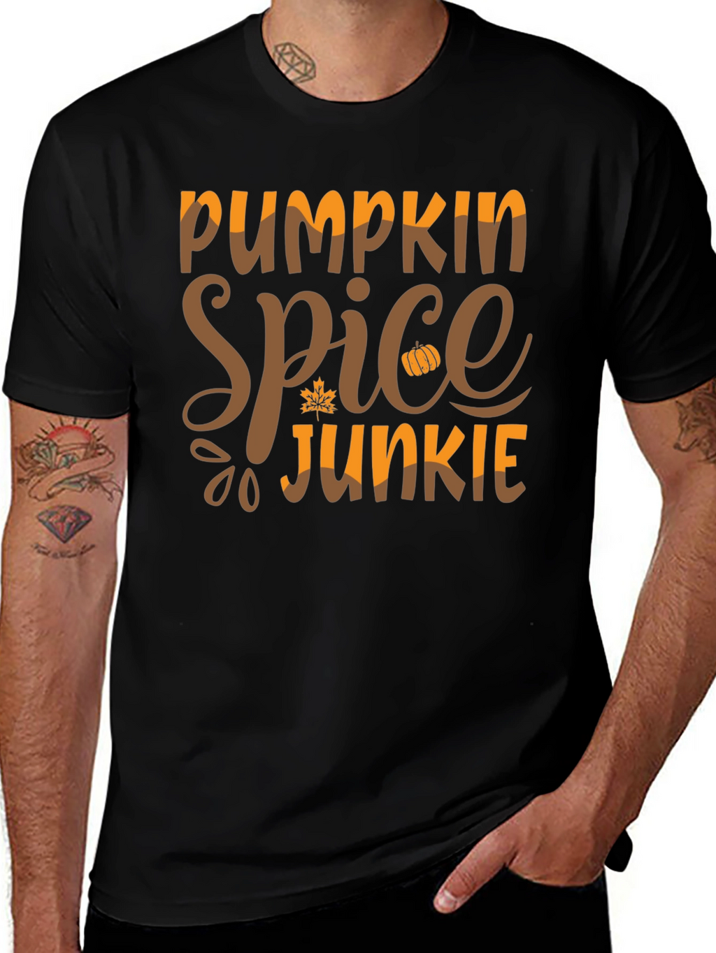 Pumpkin Spice Junkie Graphic Tee