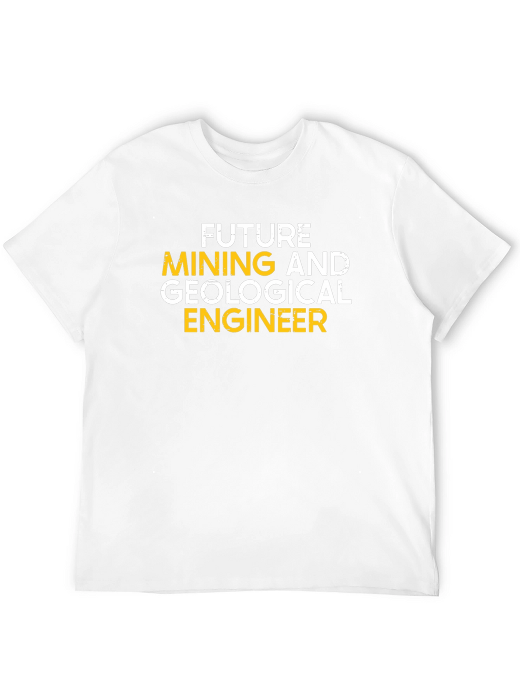 Future Mining Engineer T-Shirt - Black Cotton