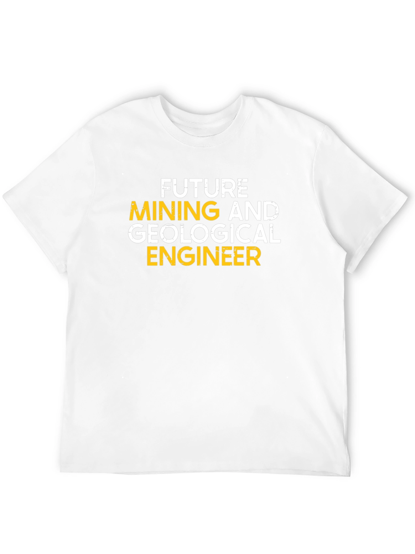 Future Mining Engineer T-Shirt - Black Cotton